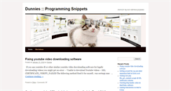 Desktop Screenshot of dunnies-it.com
